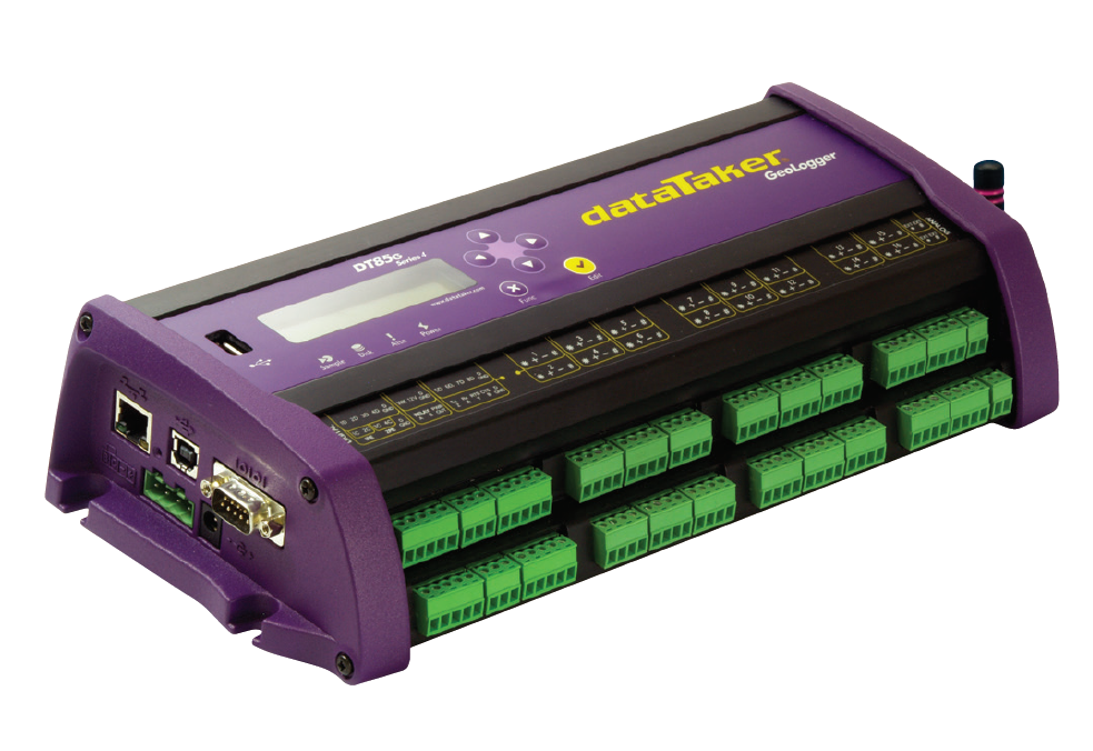 DataTaker DT85G 16채널 지반공학 DATA LOGGER