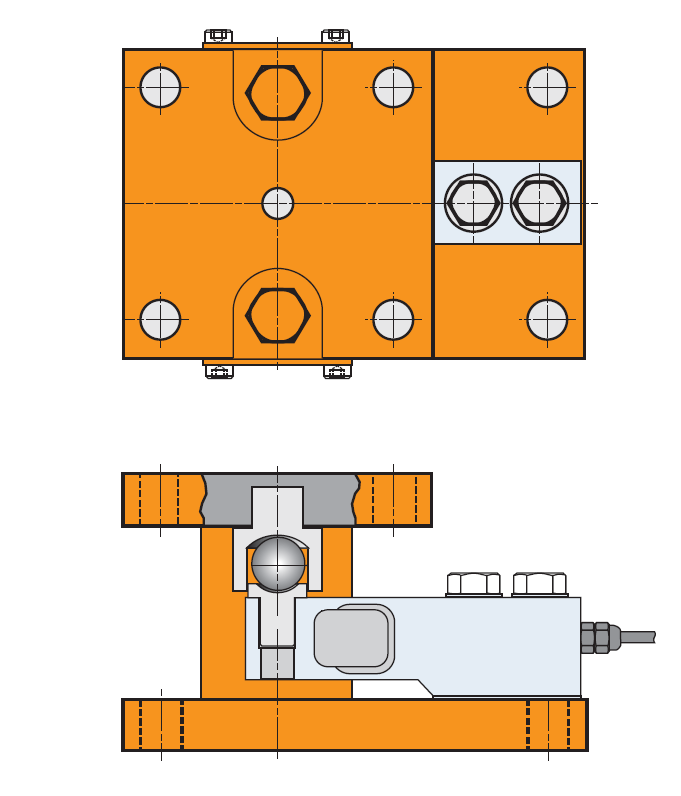 LC8406_LCM19K3M BTW  LOADCELL Accessory