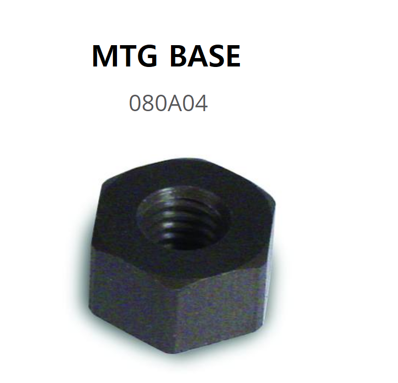 080A04 PCB 가속도계 접착식 MTG BASE