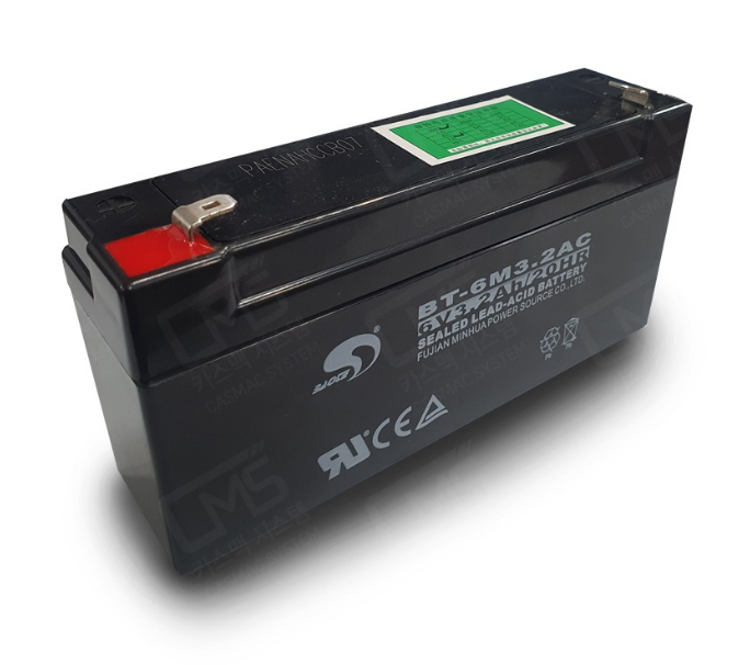 BT-6M3.2AC 충전 battery(6V3.2Ah)