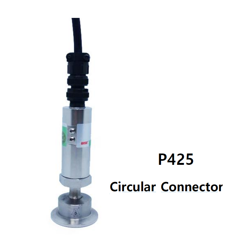 WISE P425 내식형 압력센서 부식성 및 점성 액체의 압력용(Circular Connector)
