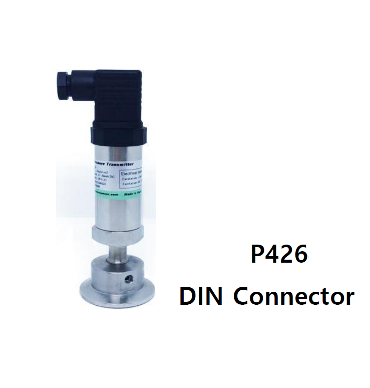 WISE P426 내식형 압력센서 부식성 및 점성 액체의 압력용(DIN Connector)