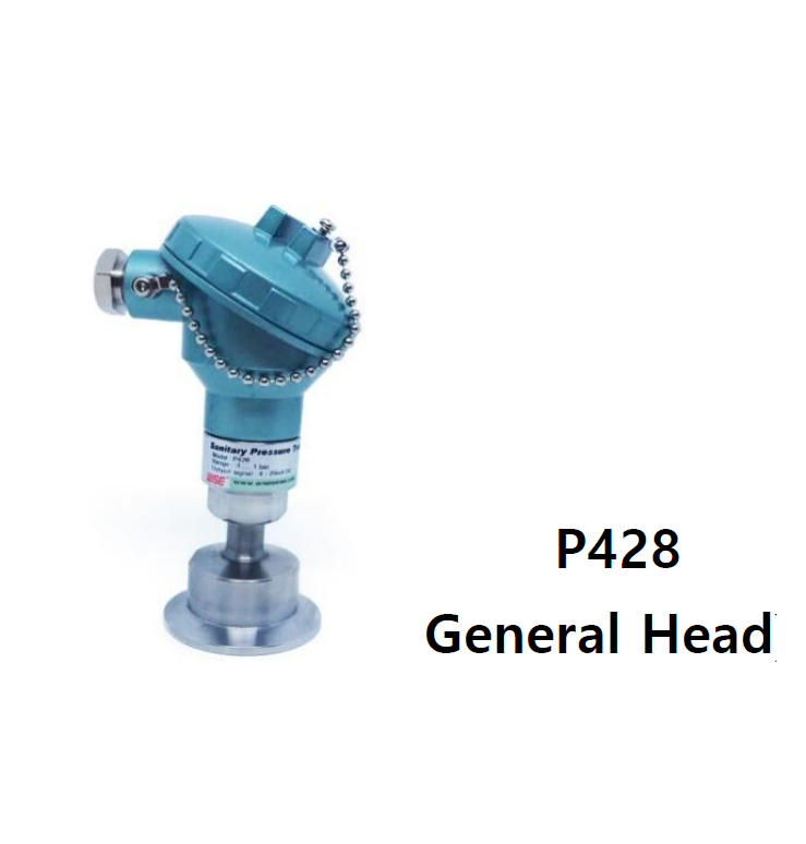WISE P428 내식형 압력센서 부식성 및 점성 액체의 압력용(General Head)