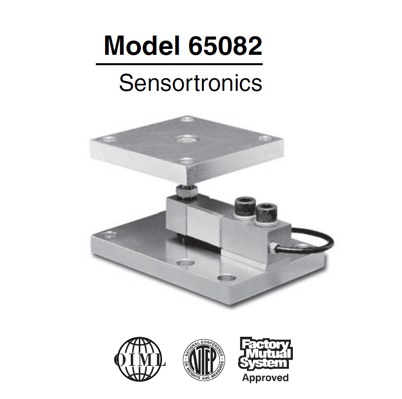 Sensortronics 65082 Weigh Module