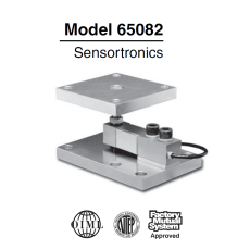 Sensortronics 65082 Weigh Module