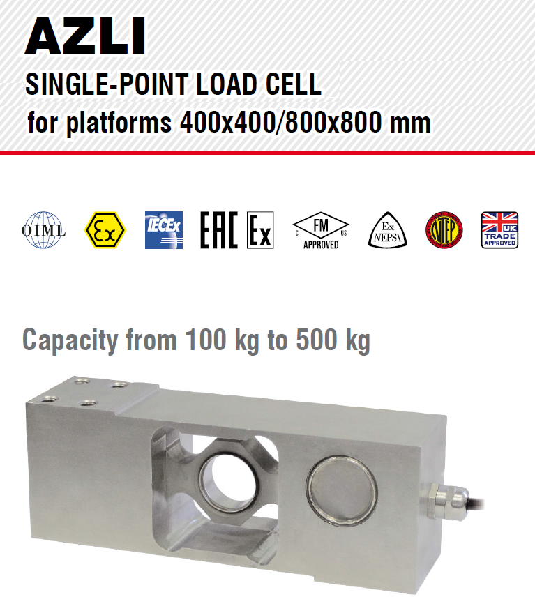 LAUMAS AZLI Single point Loadcell (집판사이즈 800 x 800)