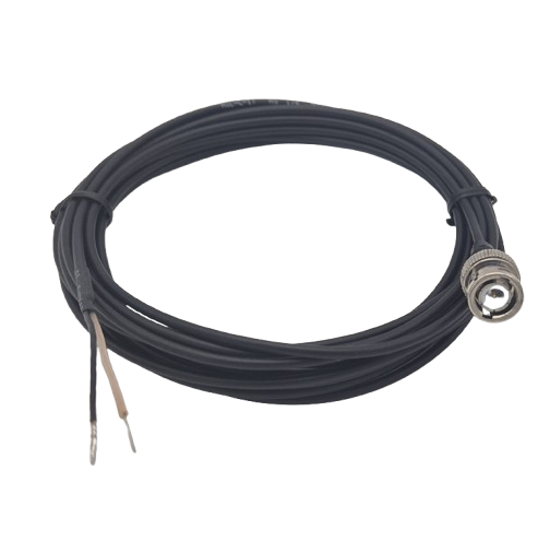 MODEL : BNCP-X(174/U) | Φ2.8 저가형 검은색 동축 케이블 BNC 플러그 to 낱가닥