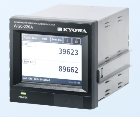 KYOWA WGC-220A WGC-221A 고속 2채널 인디케이터