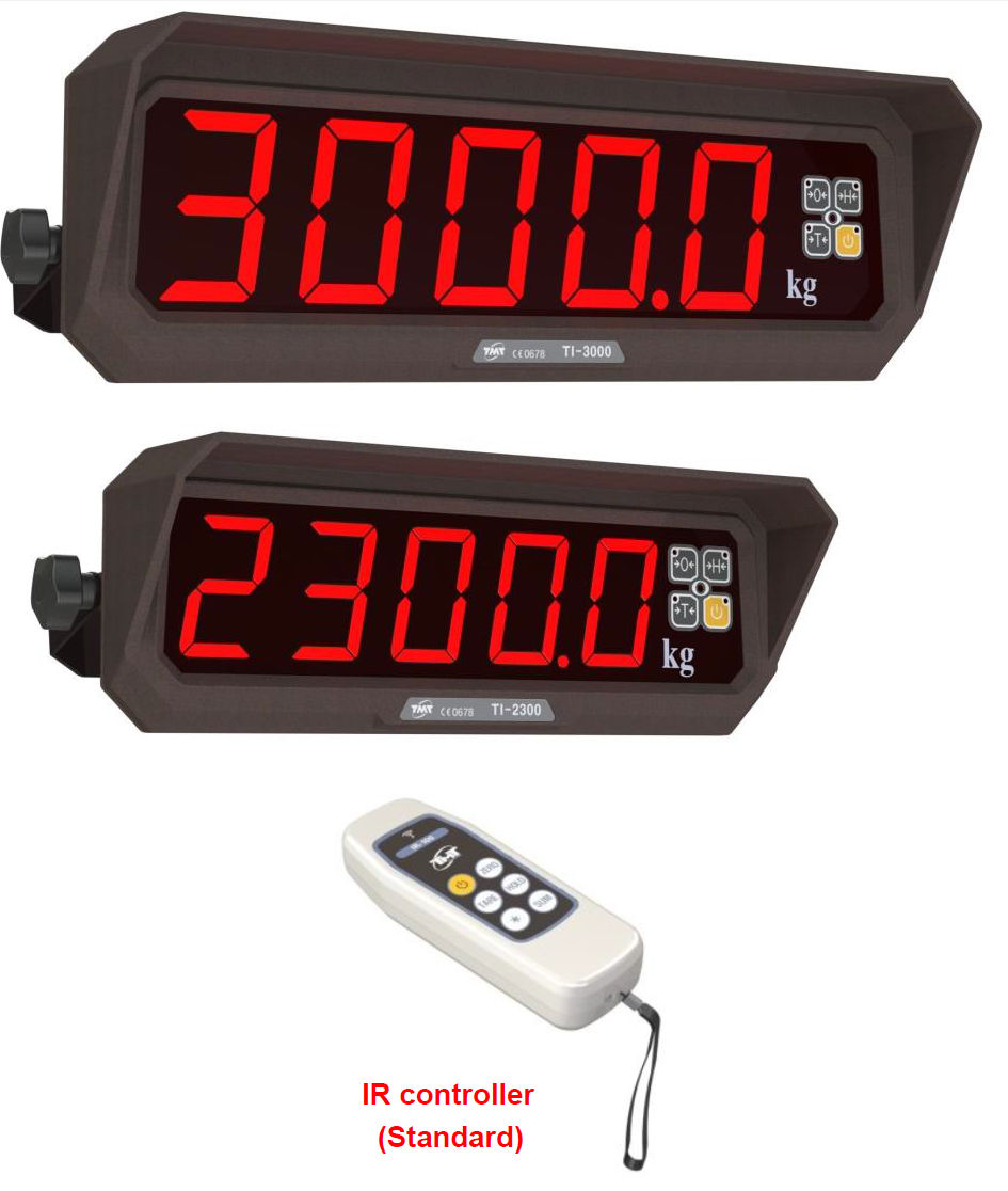TD-2300F / TD-3000F 방수형 무선 보조DISPLSY