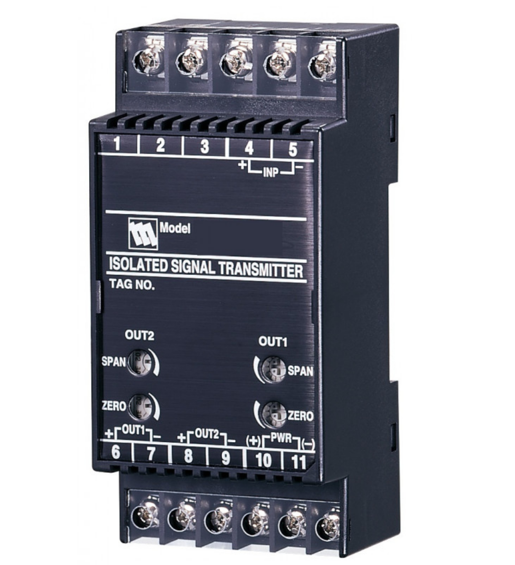 M-SYSTEM W5TS 써머커플  1입력 2출력 절연 온도 변환기