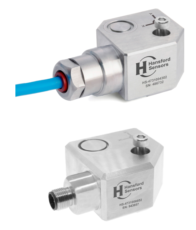 Hansford HS-473 | 4-20mA 측면 출구 가속도계(속도출력)