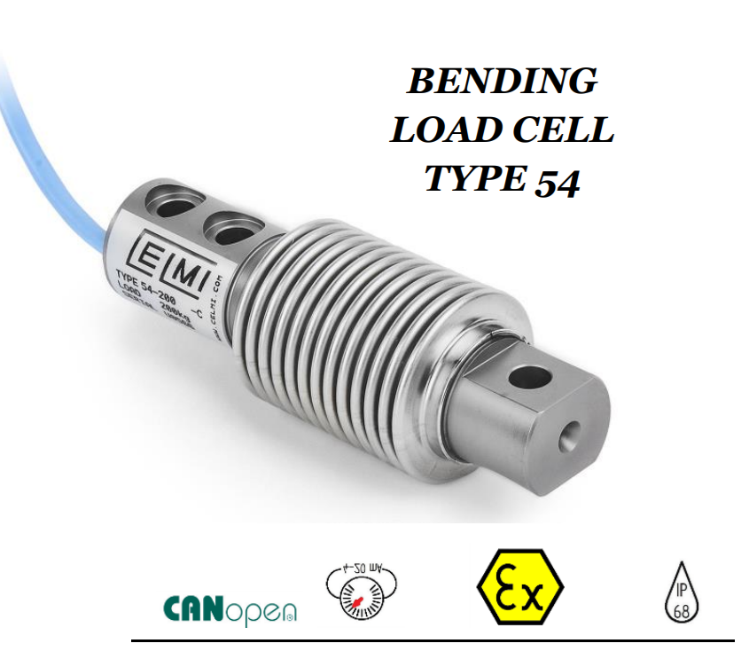 CELMI Type 54 beam 로드셀 ATEX 인증