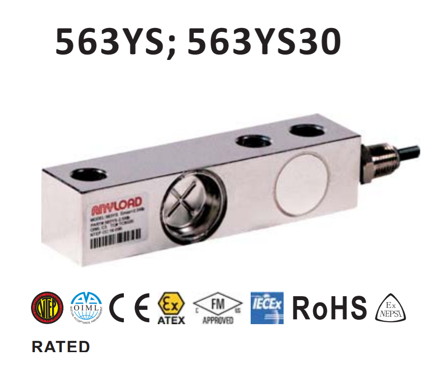 ANYLOAD 563YS 563YS30호퍼,탱크스케일,Platform용 고정밀 로드셀